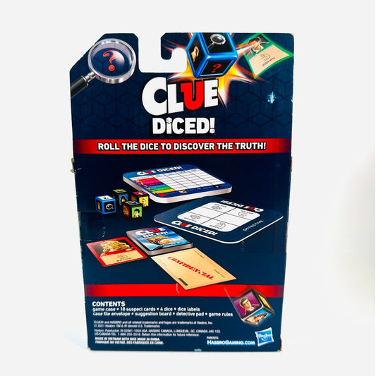 Hasbro Gaming Clue Diced Roll To Discover The Truth Dice Board Game Mystery New