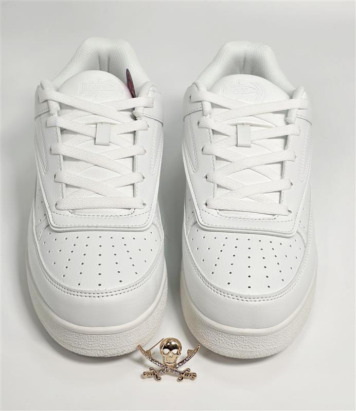 Patrick Ewing 33 Rebound Low White Sneakers Size 9.5