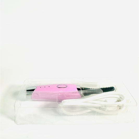 β¨Heated Eyelash Curler Pink USB Rechargeable New