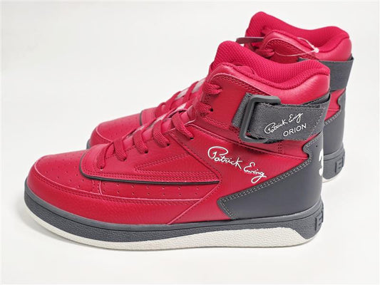 Patrick Ewing 33 HI Orion Sneakers Red Black Size 8.5