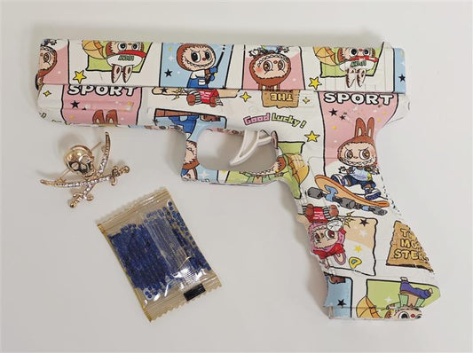 Labubu Capybara & Stitch Water Bead Toy Gun Large