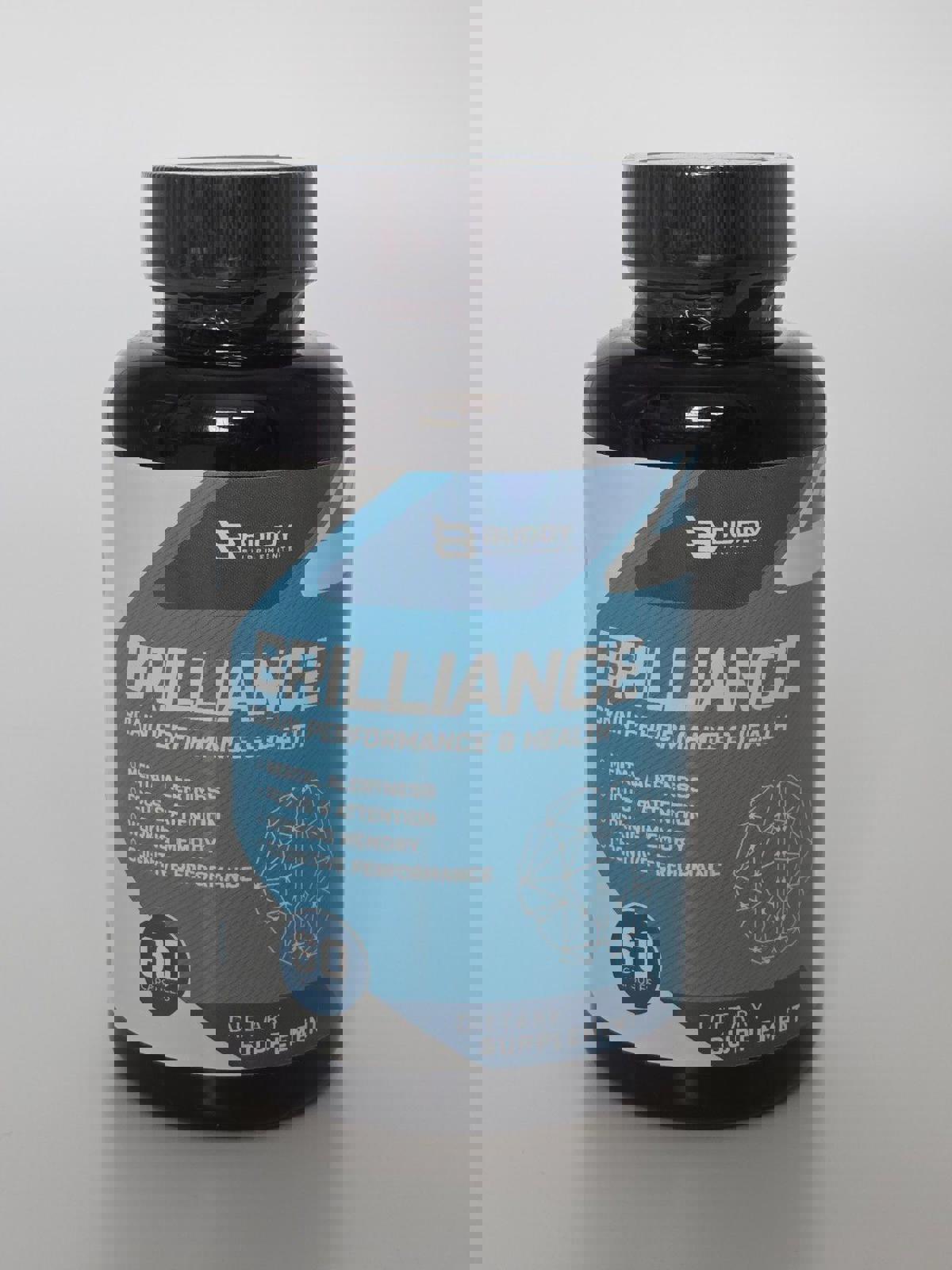 Buddy Brilliance Nootropic – Brain Performance Blend (60 ct)