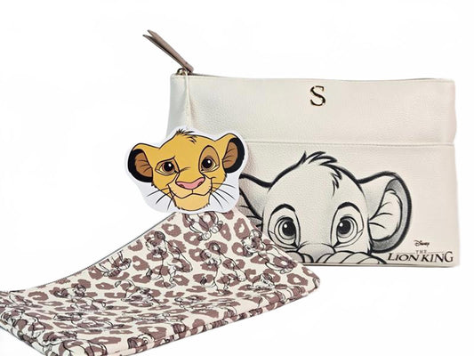 π¦ Disney The Lion King Cosmetic Bag β Baby Simba Design