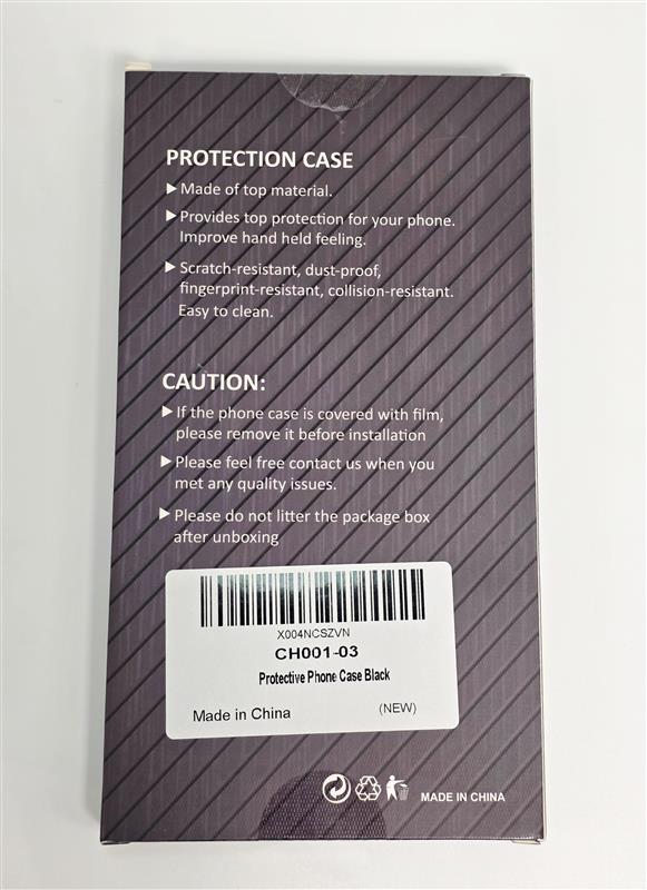 Luxeon Black Phone Case with Ring Kickstand Grip