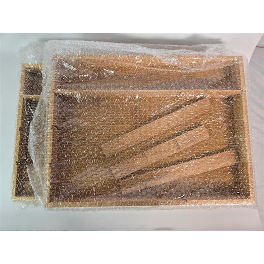 ๐ฟ Bamboo Adjustable Drawer Organizer โ Expandable Kitchen Tray