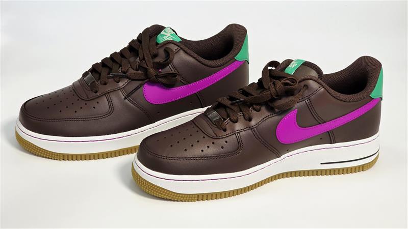 Nike AF1 Low “Willy Wonka” Brown/Purple/Green NIB