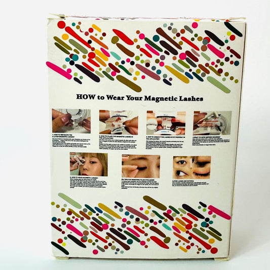 Portafly Magnetic Eyelashes Reusable False Lashes Kit Makeup Beauty New