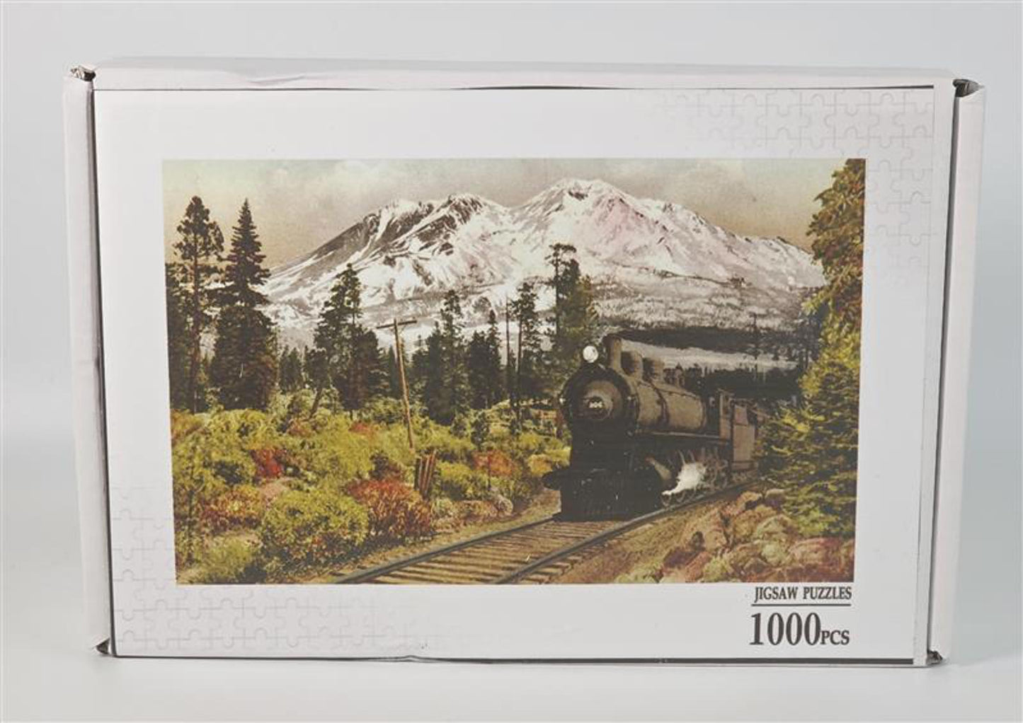 π Vintage Steam Train Mountain Landscape Puzzle β 1000 Pieces (New)