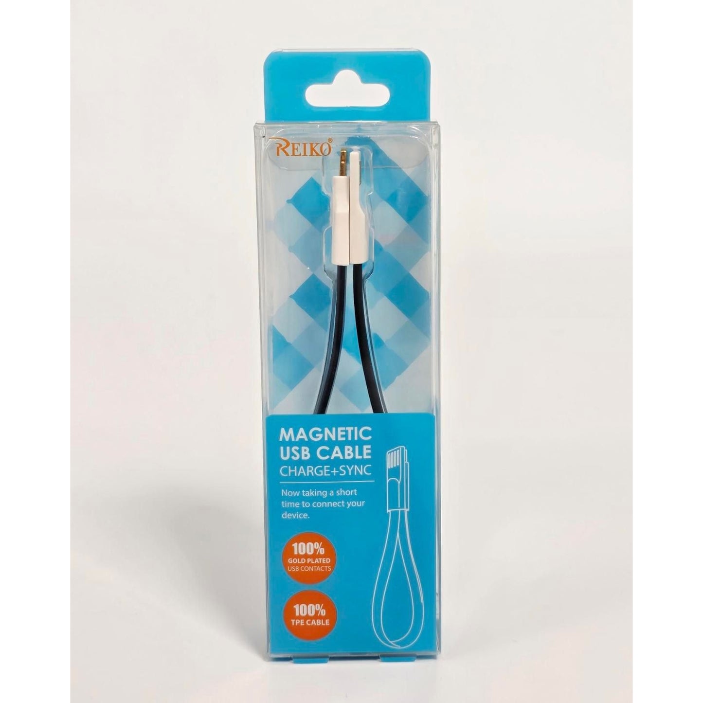 Reiko Magnetic 1ft USB Cable (Charge + Sync)