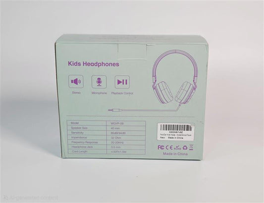 π§ PeohZarr Wired Kids Headphones β Mint & Lavender Edition (Volume Limited)