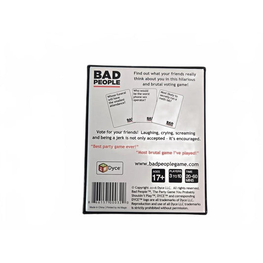 😈 Bad People – The Party Game You Probably Shouldn’t Play