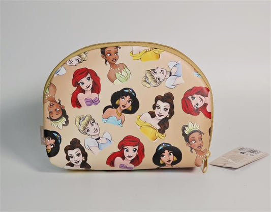 π Disney Princess Cosmetic Bag β Ariel, Jasmine, Belle, Tiana & More