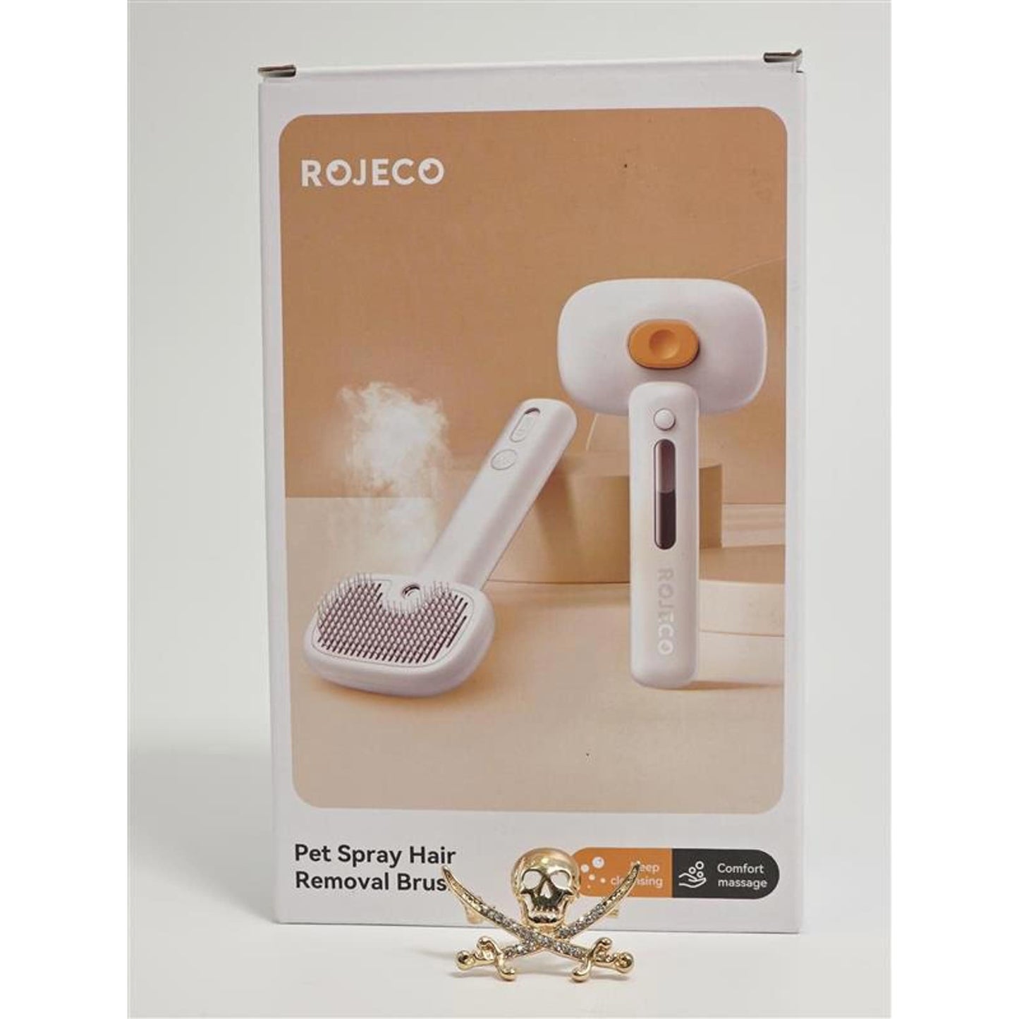 RoJeco Pet Spray Hair Removal Brush Grooming Tool New