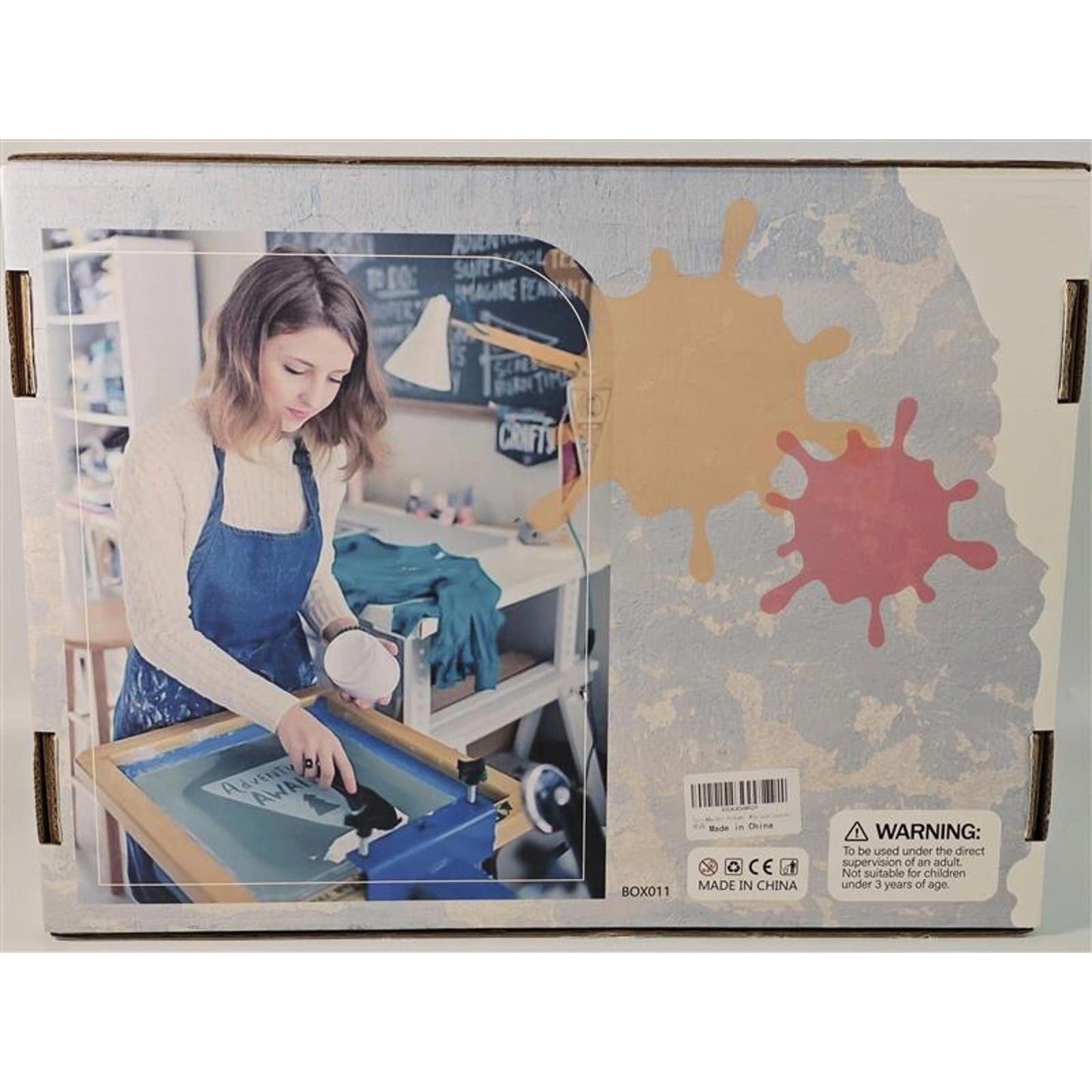 🎨 Ecoöfor Screen Printing Kit – DIY T-Shirt & Bag Maker (New, Sealed)