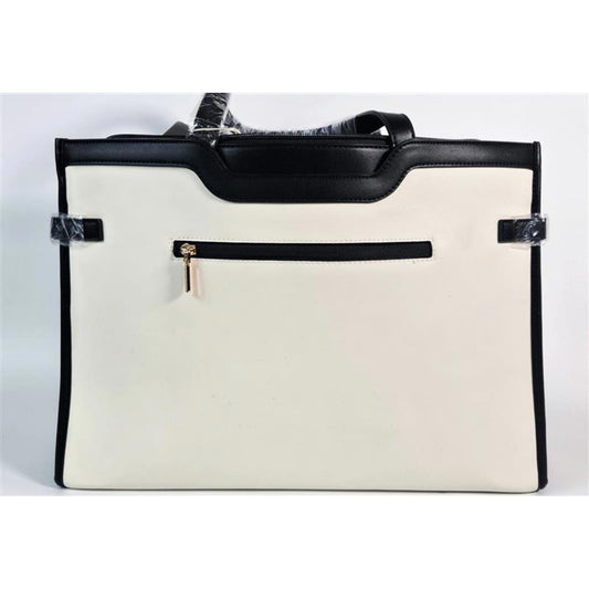 π€ Black & Cream Professional Tote / Laptop Bag (New)