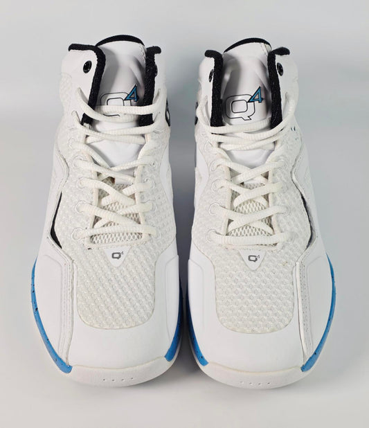 🏀 Q4 Sports Q4MB-002 “Bright White / Aster Blue” Basketball Shoes – Size 7.5