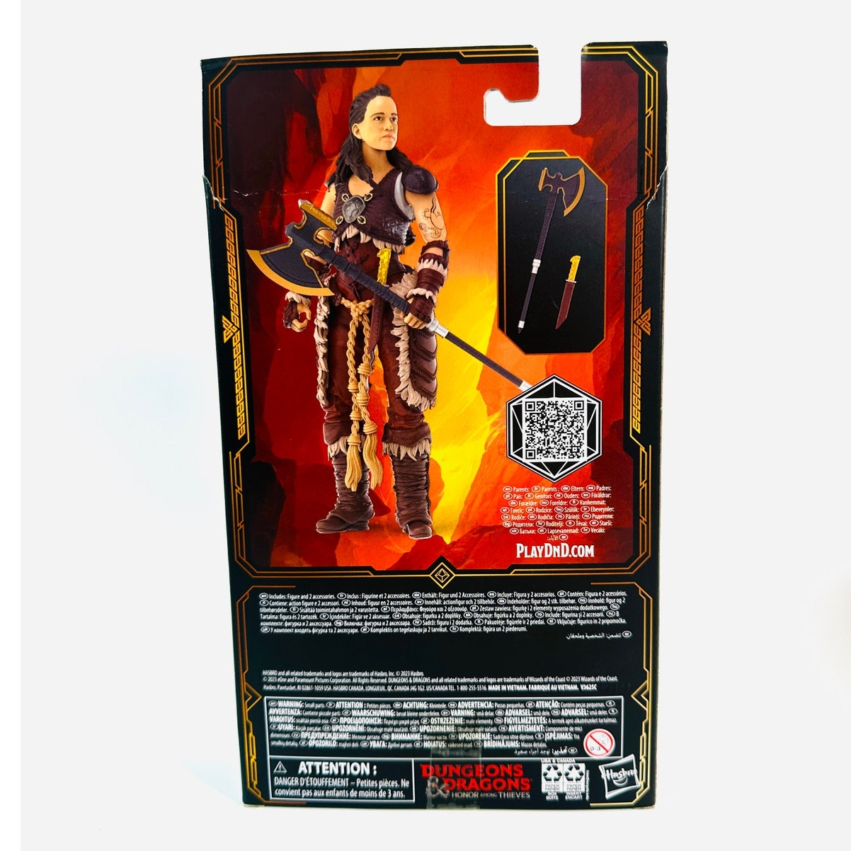 Hasbro Dungeons Dragons Golden Archive Holga Action Figure Honor Among Thieves