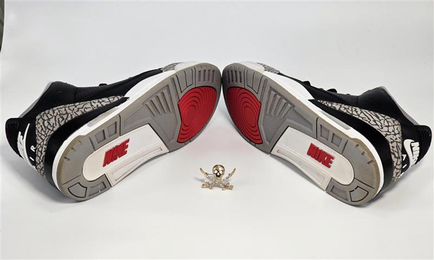 2018 All Star Weekend Nike Air Jordan 3 Retro OG "Black Cement" – Size 9.5