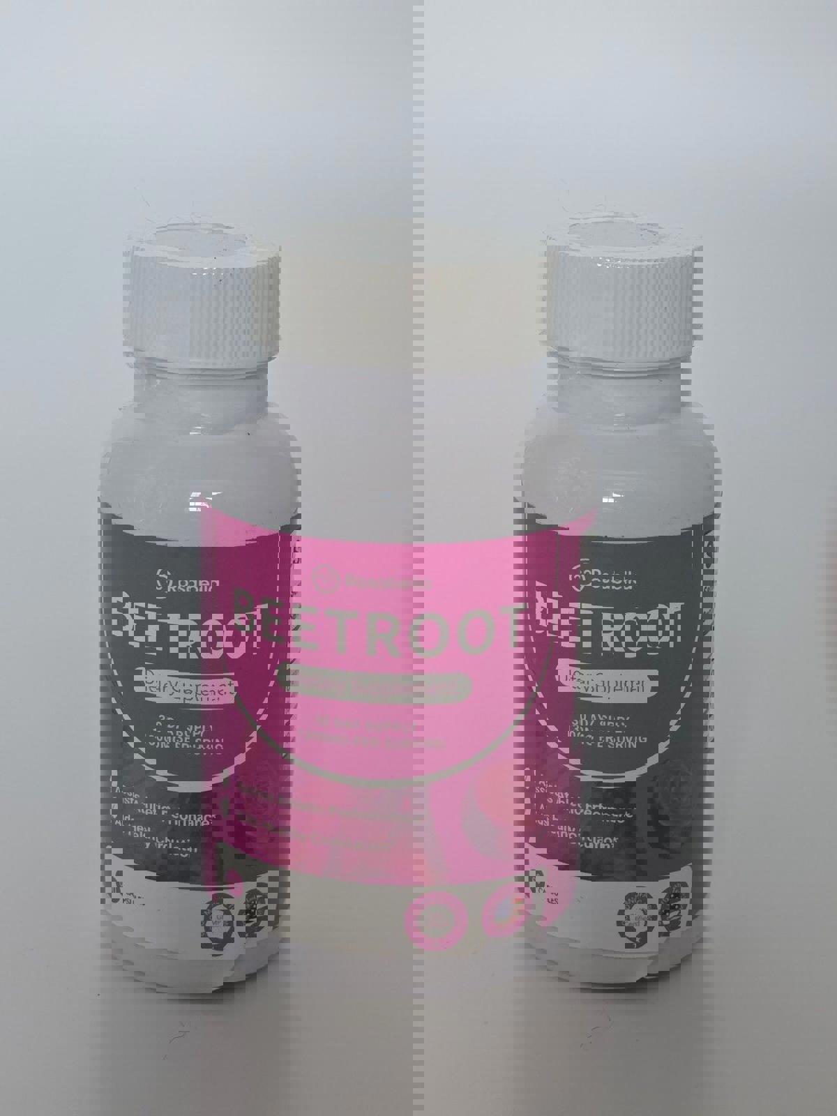 Rosabella Beetroot Capsules – 1300mg (60 ct