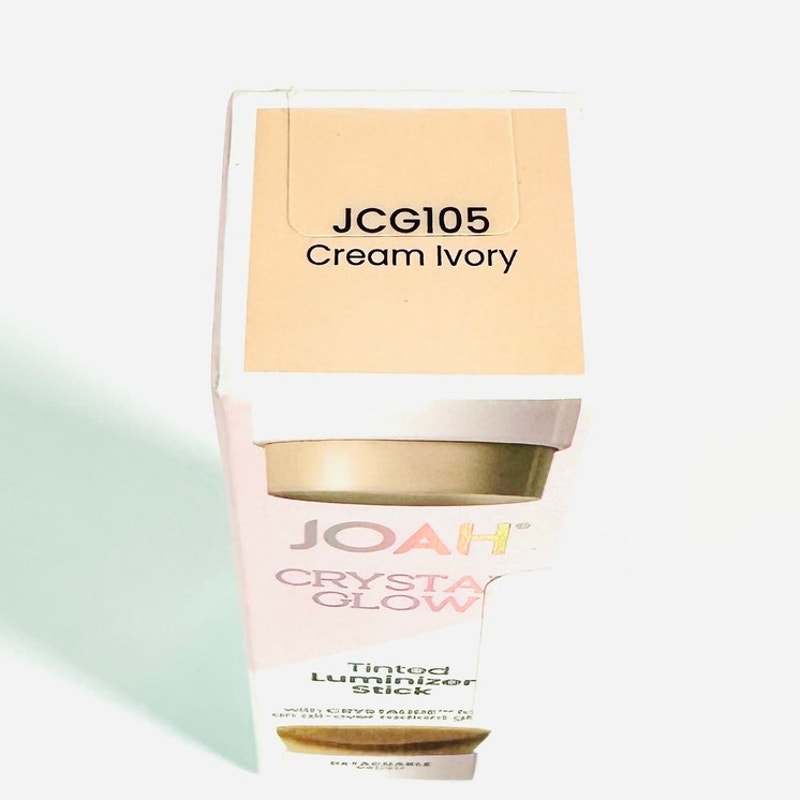 ✨ JOAH Crystal Glow Tinted Luminizer Stick Cream Ivory New