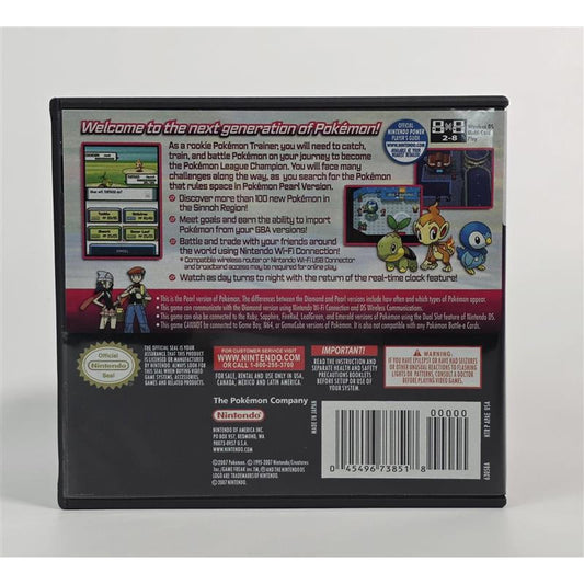 Pokรฉmon Pearl Version (Nintendo DS)
