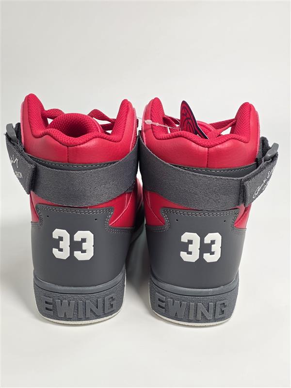 Patrick Ewing 33 HI Orion Sneakers Red Black Size 8.5