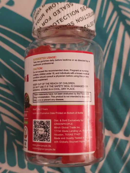 GreenPeople Colostrum Immune Gummies – 1000mg Bovine Colostrum – 60 Gummies