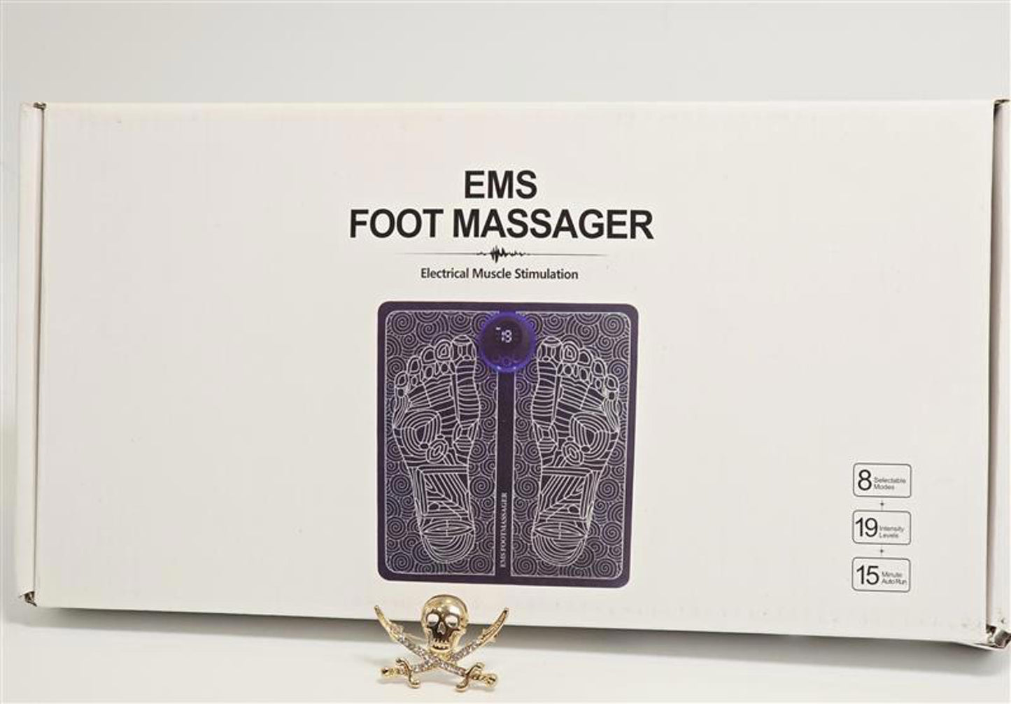 EMS Foot Massager Pad Electrical Muscle Stim New Box