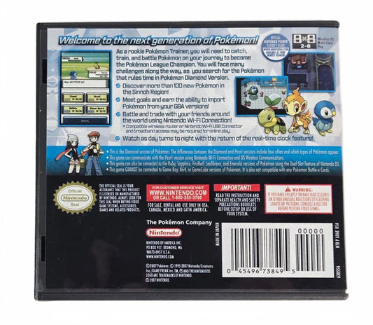 💎 Pokémon Diamond Version (Nintendo DS)