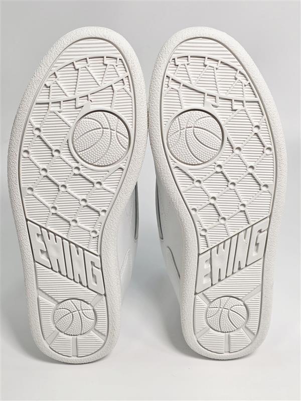 Patrick Ewing 33 Rebound Low White Sneakers Size 9.5