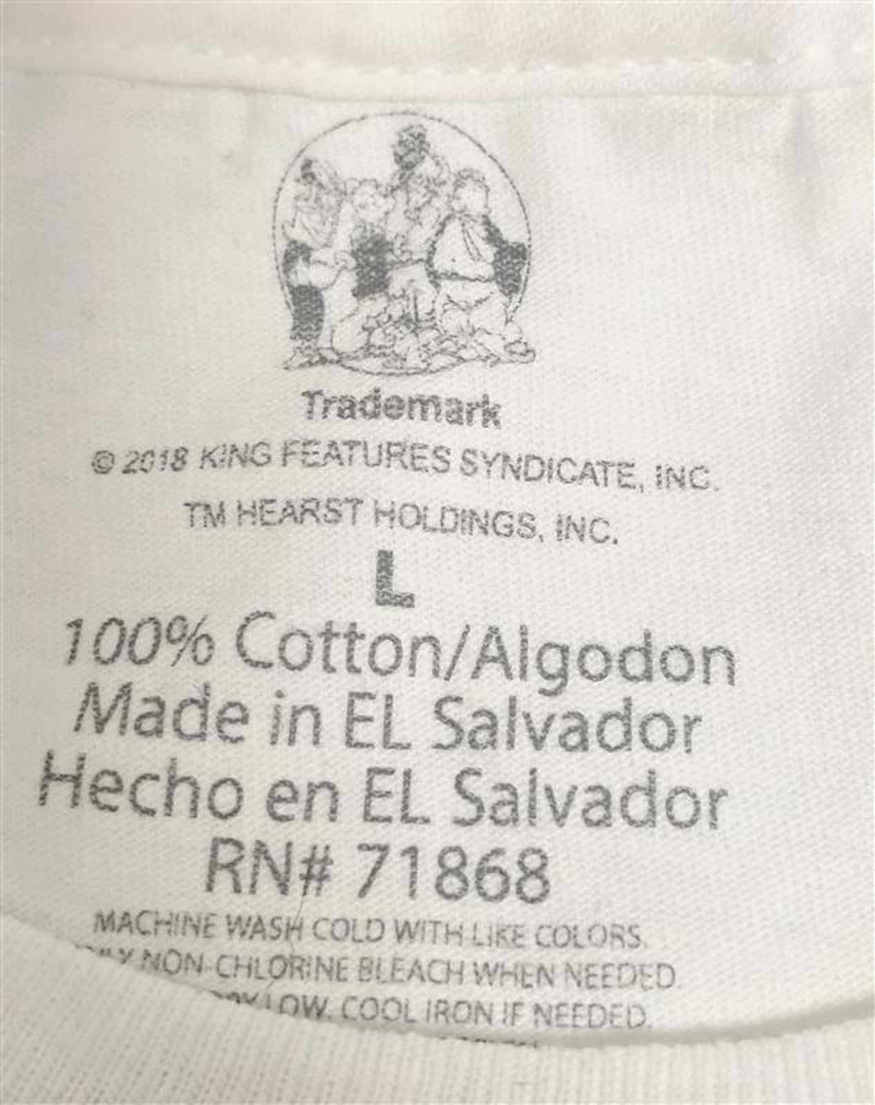 Popeye Slam Dunk Vintage Tee – L New