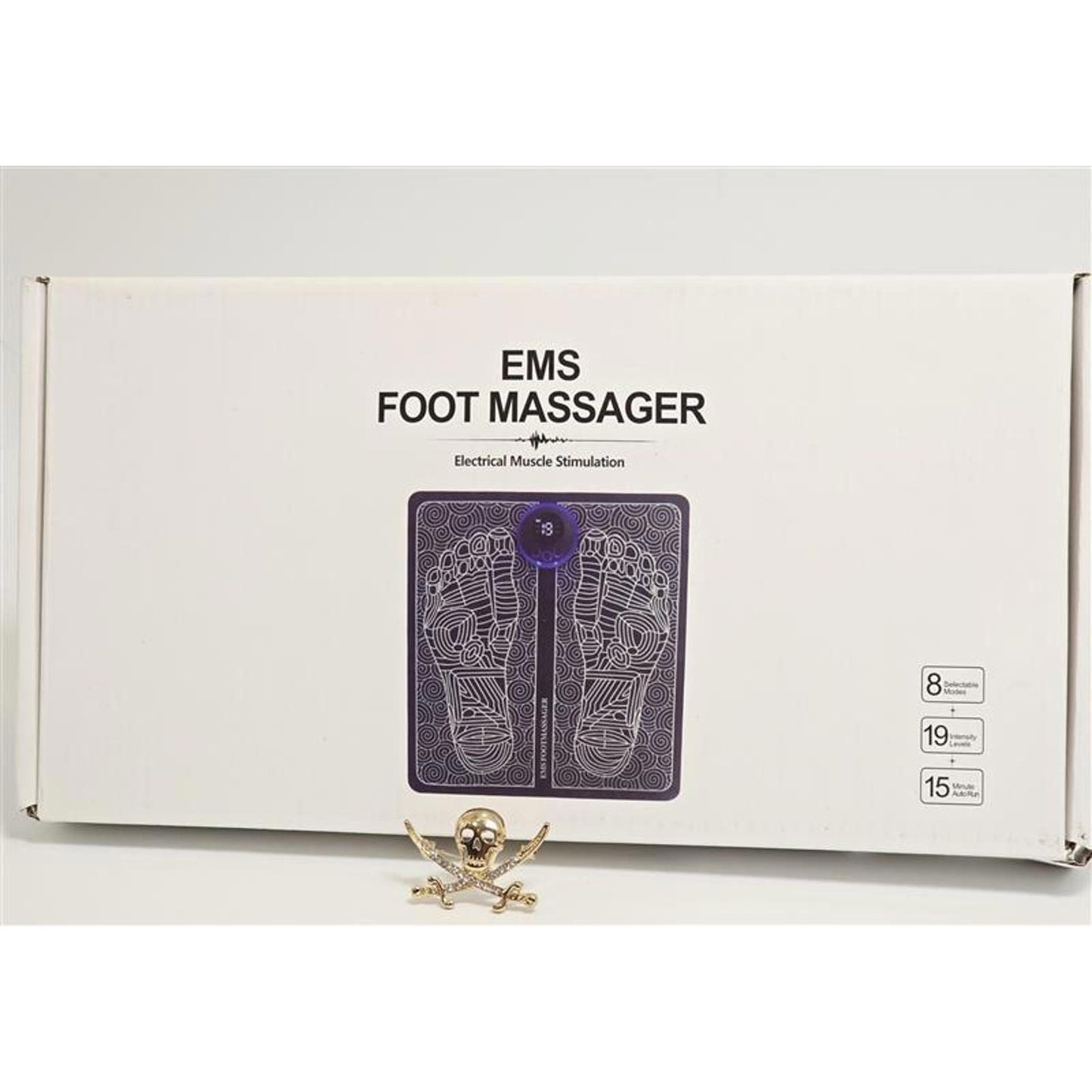 EMS Foot Massager Pad Electrical Muscle Stim New Box