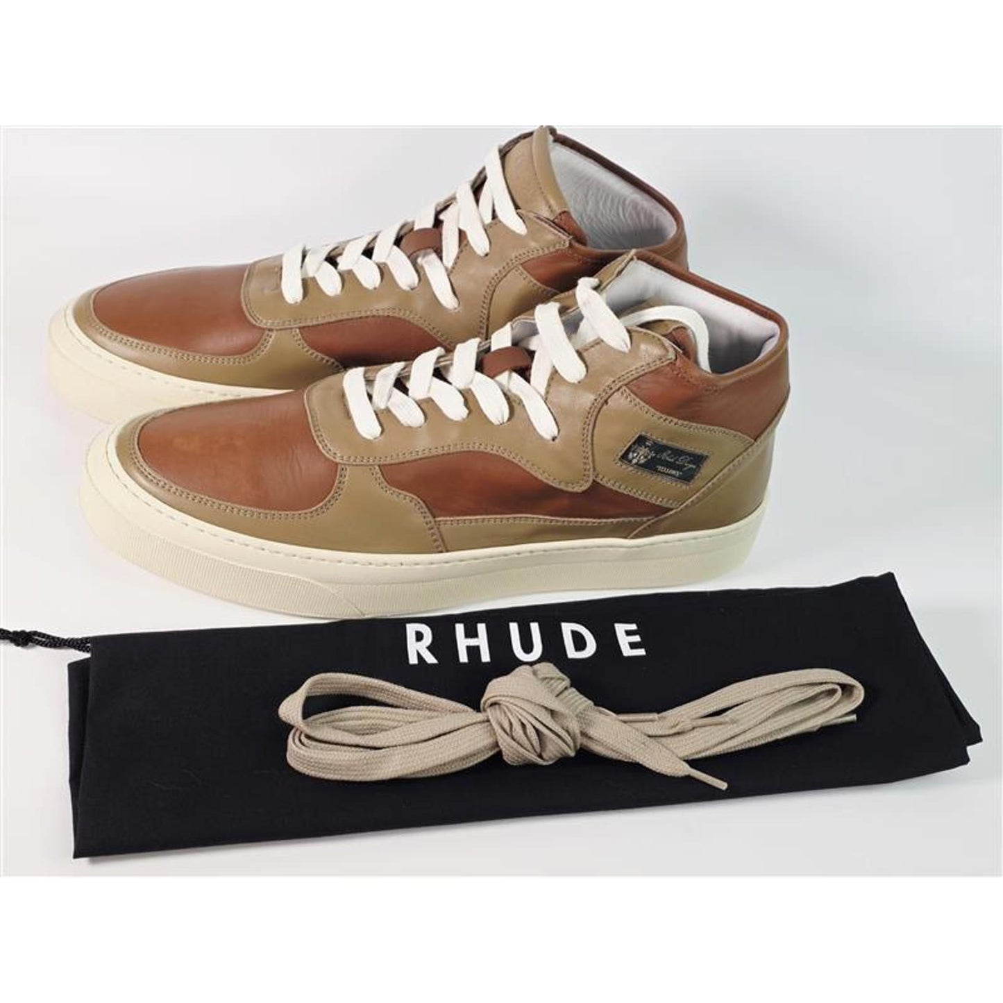 đ€ Rhude Cabriolet âYellowsâ High-Top Sneakers Menâs 11 New