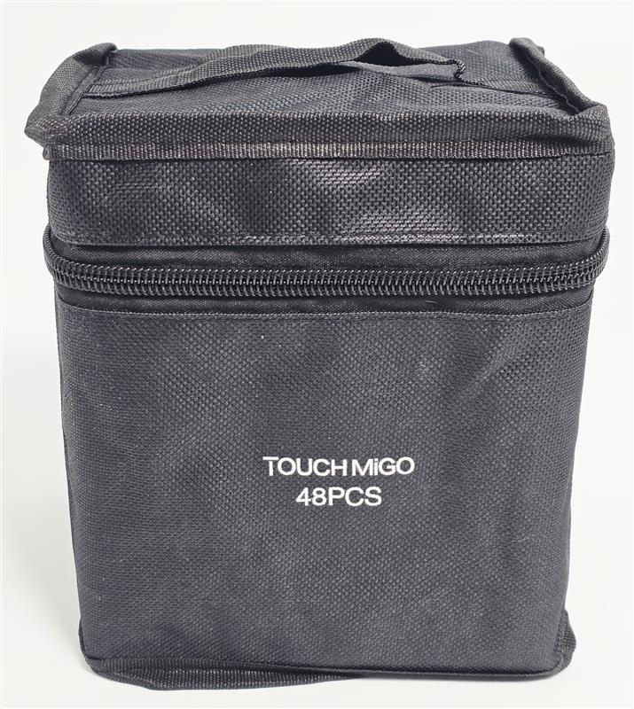 Touch Migo 48-Piece Dual Tip Alcohol Art Marker Set