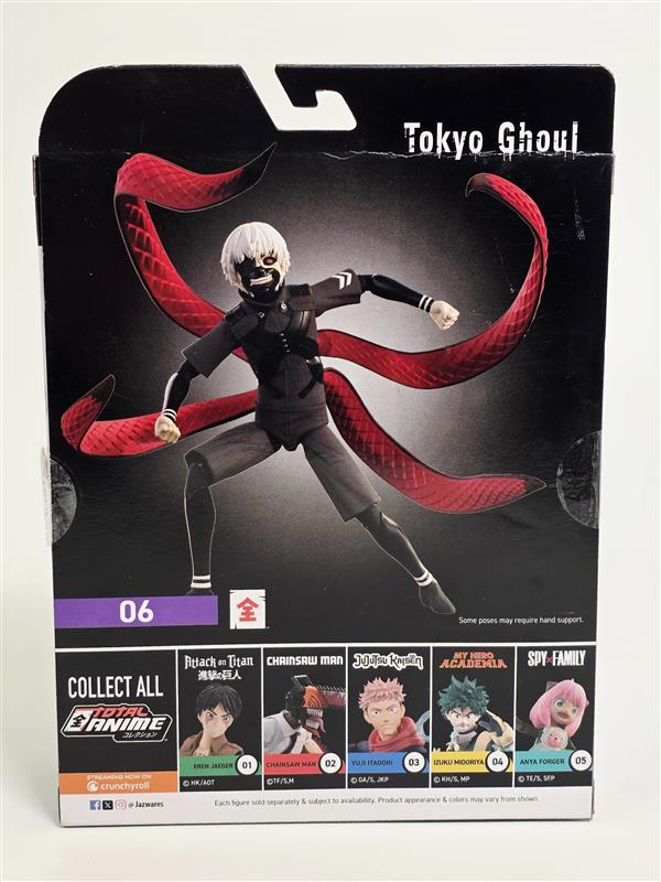 Tokyo Ghoul Ken Kaneki Action Figure Total Anime 06
