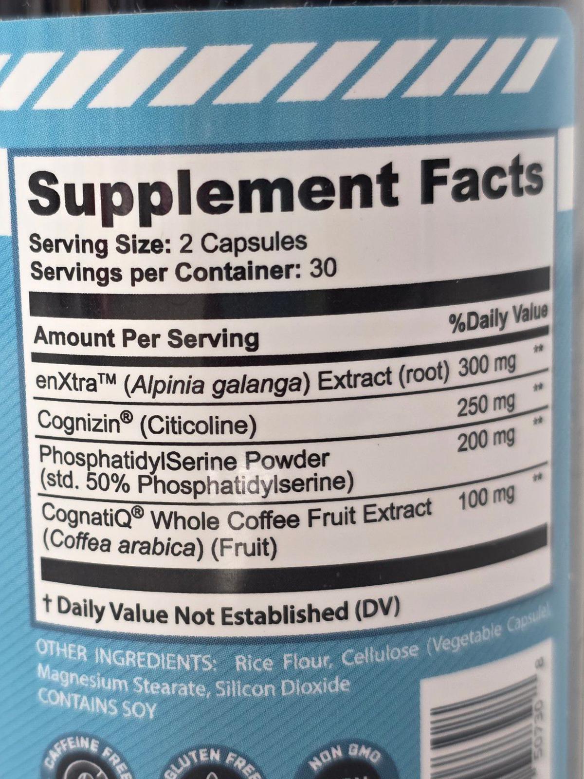 Buddy Brilliance Nootropic – Brain Performance Blend (60 ct)