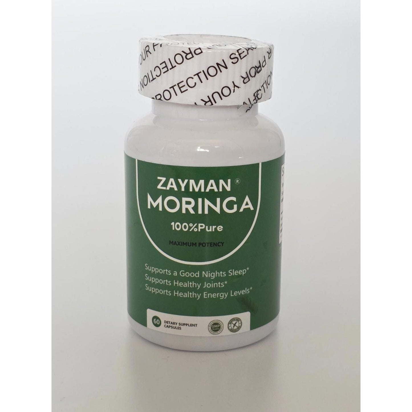 Zayman Moringa – 100% Pure, Max Potency Superfood 60 Cps