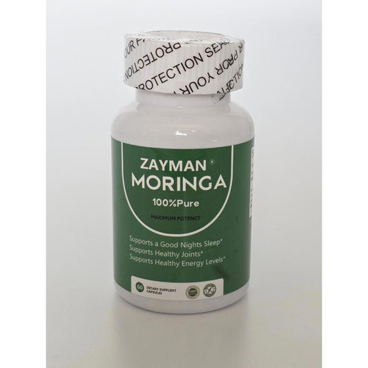 Zayman Moringa – 100% Pure, Max Potency Superfood 60 Cps