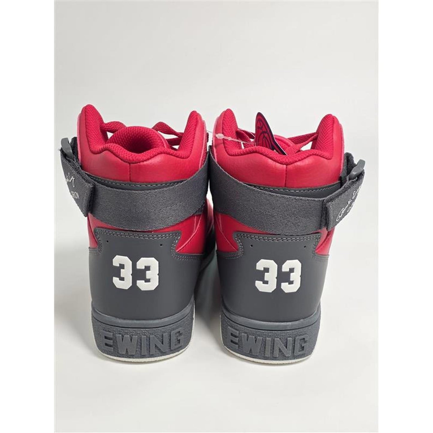 Patrick Ewing 33 HI Orion Sneakers Red Black Size 8.5