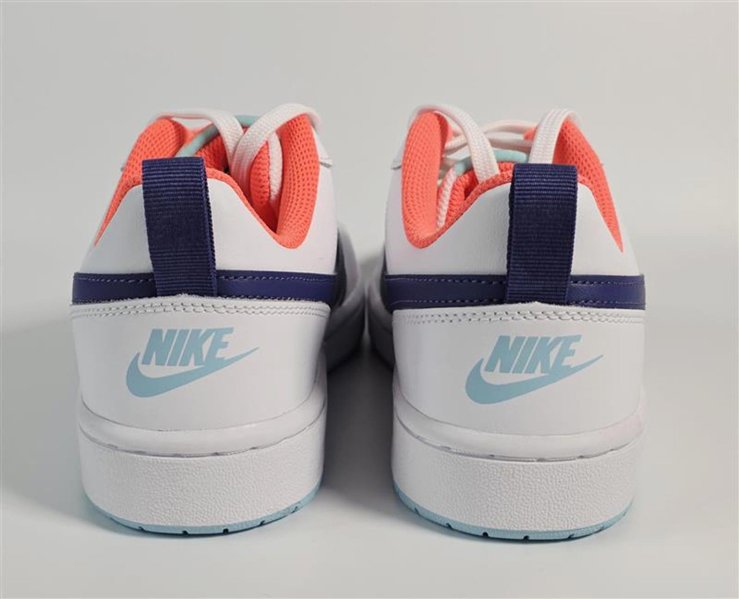 👟 Nike Court Vision Low Next Nature – White/Navy/Crimson (Women’s 8.5)