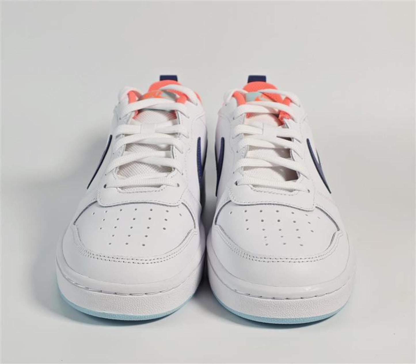 👟 Nike Court Vision Low Next Nature – White/Navy/Crimson (Women’s 8.5)