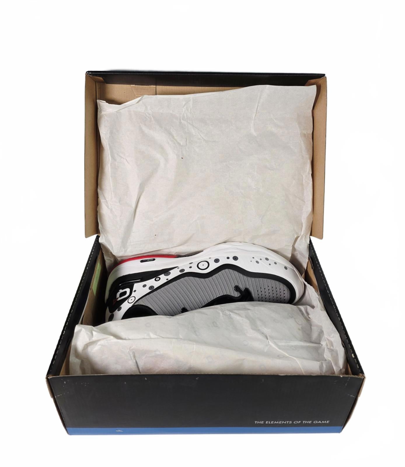 🏀 Q4 Sports Q4MB-012 “Bright White / Fiery Red” Basketball Shoes – Size 11