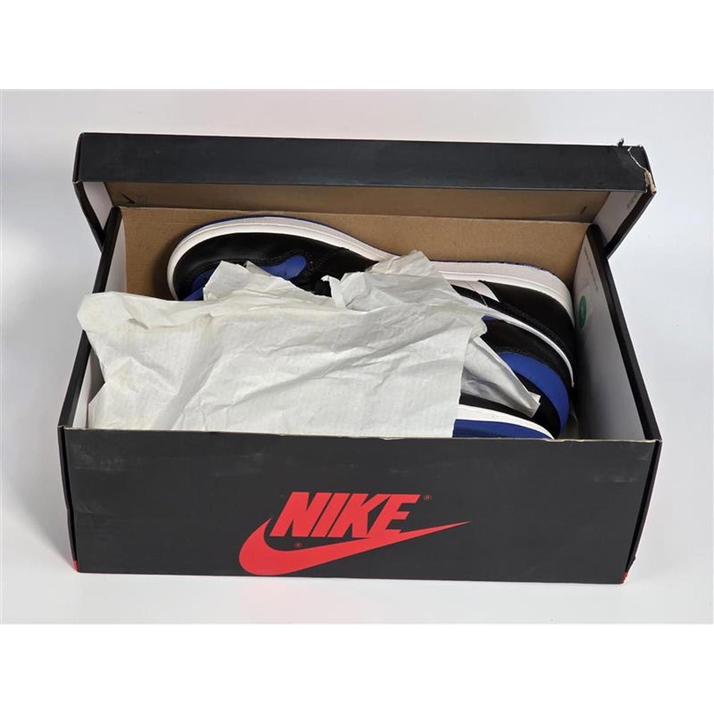 2017 Nike Air Jordan 1 Retro High OG Black/Royal/White – 10M (POIZON Verified)