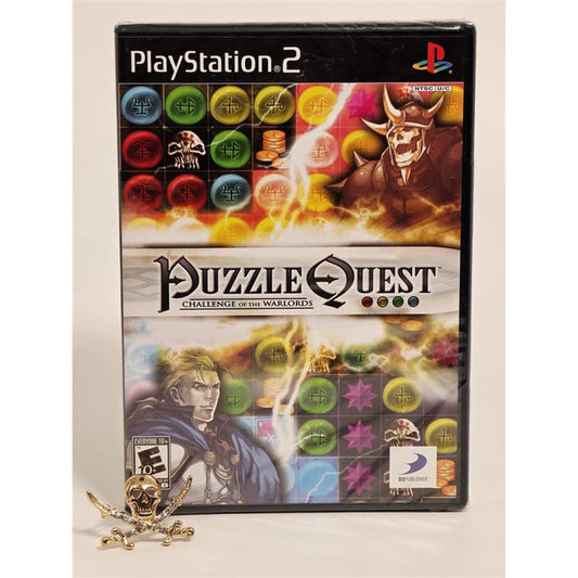 Puzzle Quest: Challenge of the Warlords (PlayStation 2, 2007) – Sealed