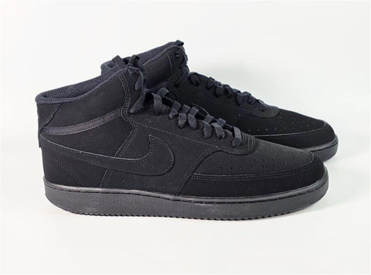 🖤 Nike Court Vision Mid Sneakers – Triple Black M11.5, POIZON Authenticated-New
