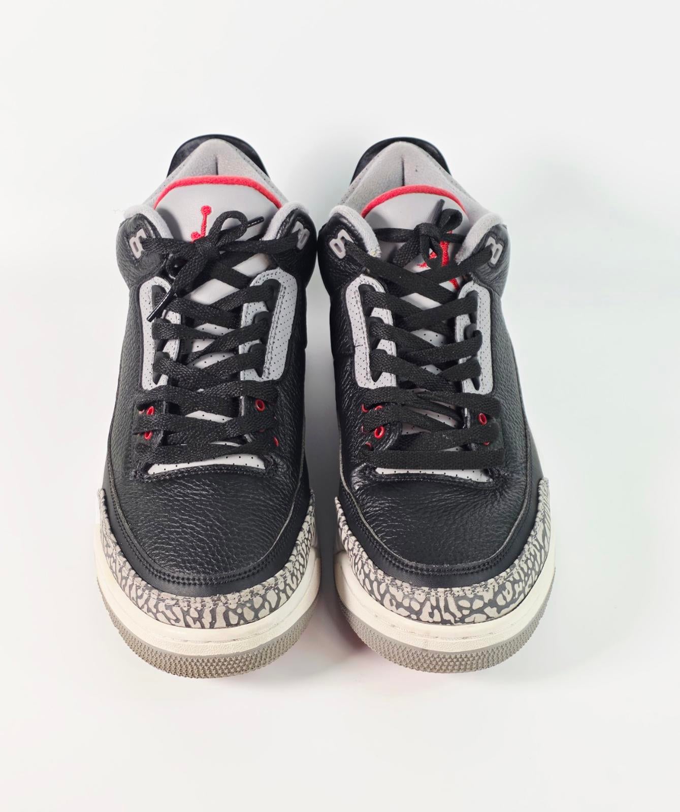 🔴 Air Jordan 3 Retro “Black Cement” 2018 Men’s 9.5 w/ Box (Pre-owned)