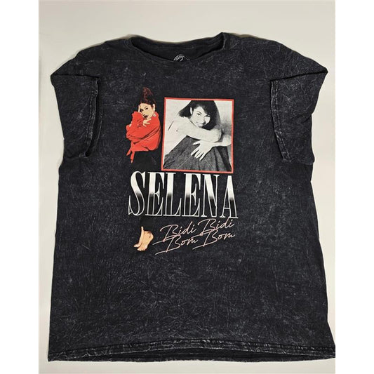 Selena Bidi Bidi Bom Bom Short Sleeve Vintage Style Tee – L New