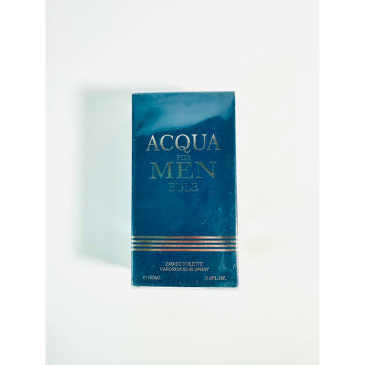 🌊 EBC Acqua For Men Blue Eau De Toilette 3.4oz NIB