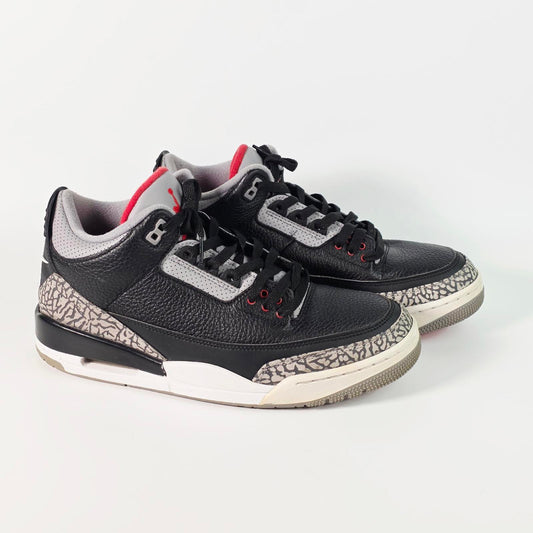 🔴 Air Jordan 3 Retro “Black Cement” 2018 Men’s 9.5 w/ Box (Pre-owned)