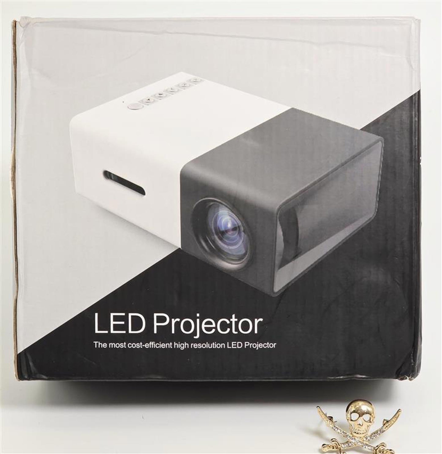 LED Projector Portable Mini Home Theater Open Box New